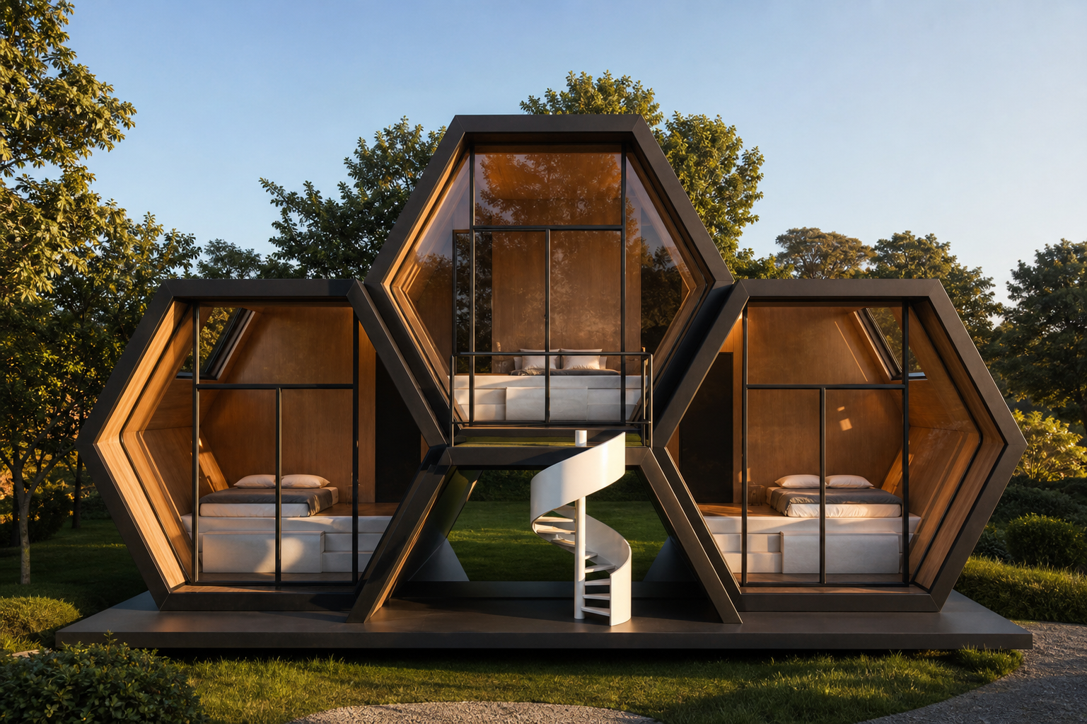 The Hive exterior
