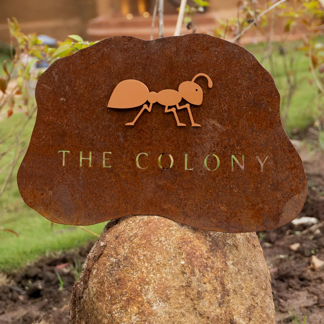 The Colony — the Colony nameplate