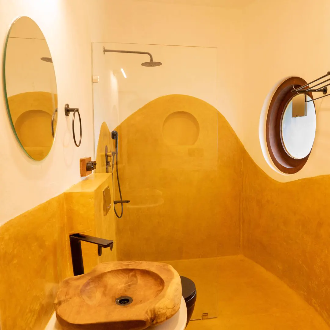 The Nest — the bathroom shower