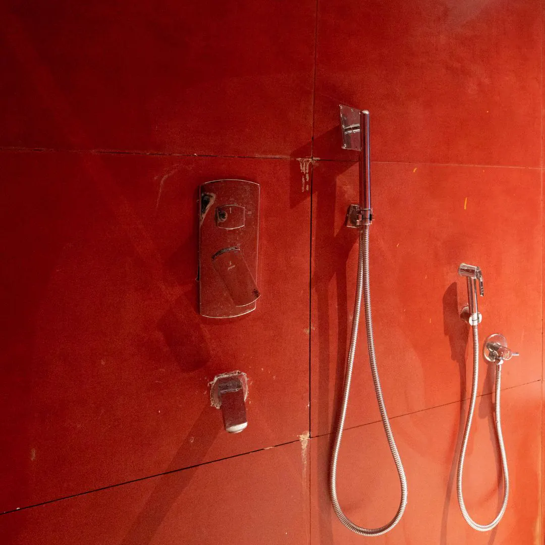 The Weave — the bathroom